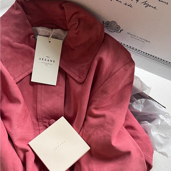 Sezane Nelson Jacket Size 34 - Picture 3 of 4